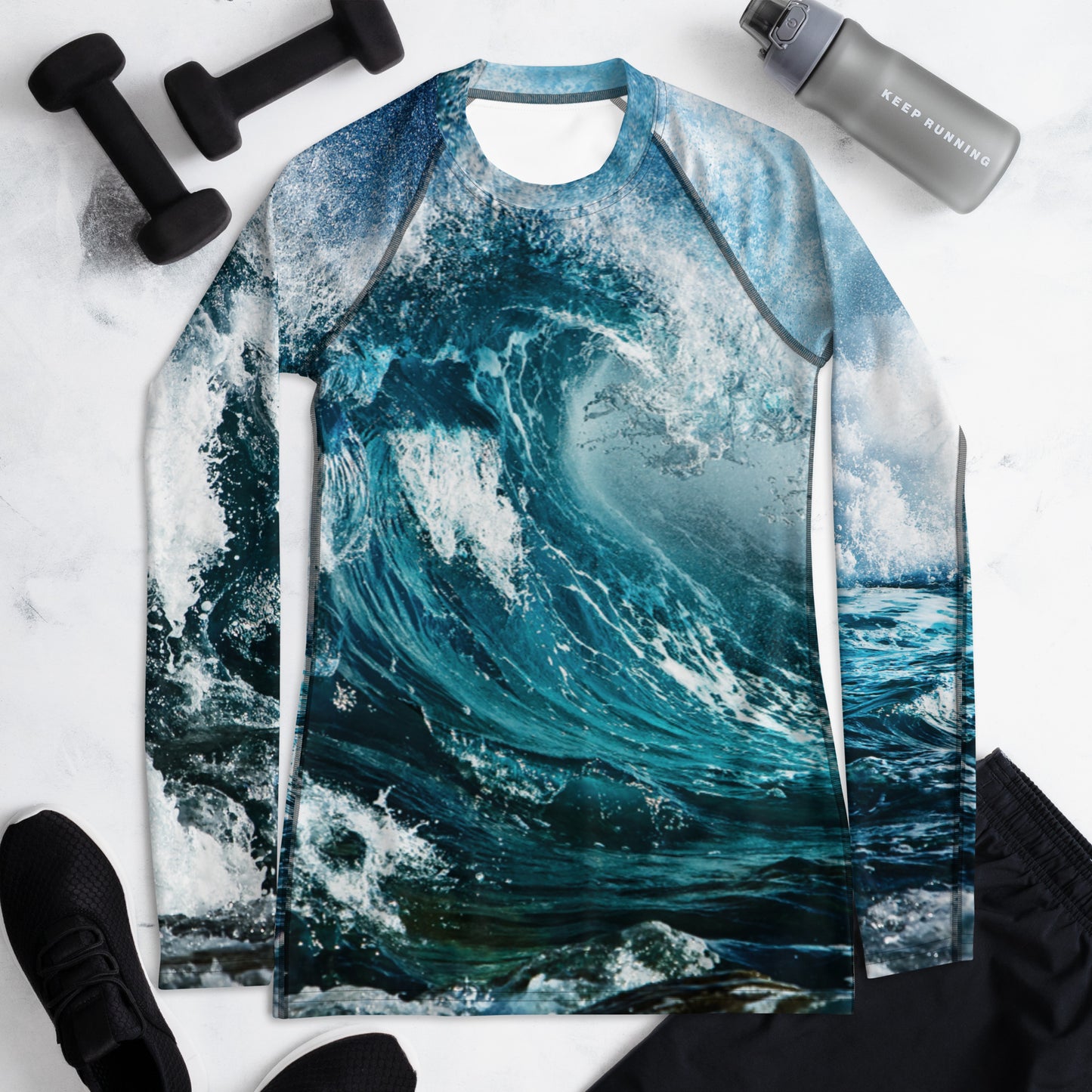 Waves of Serenity - Women's Long Sleeve Shirt