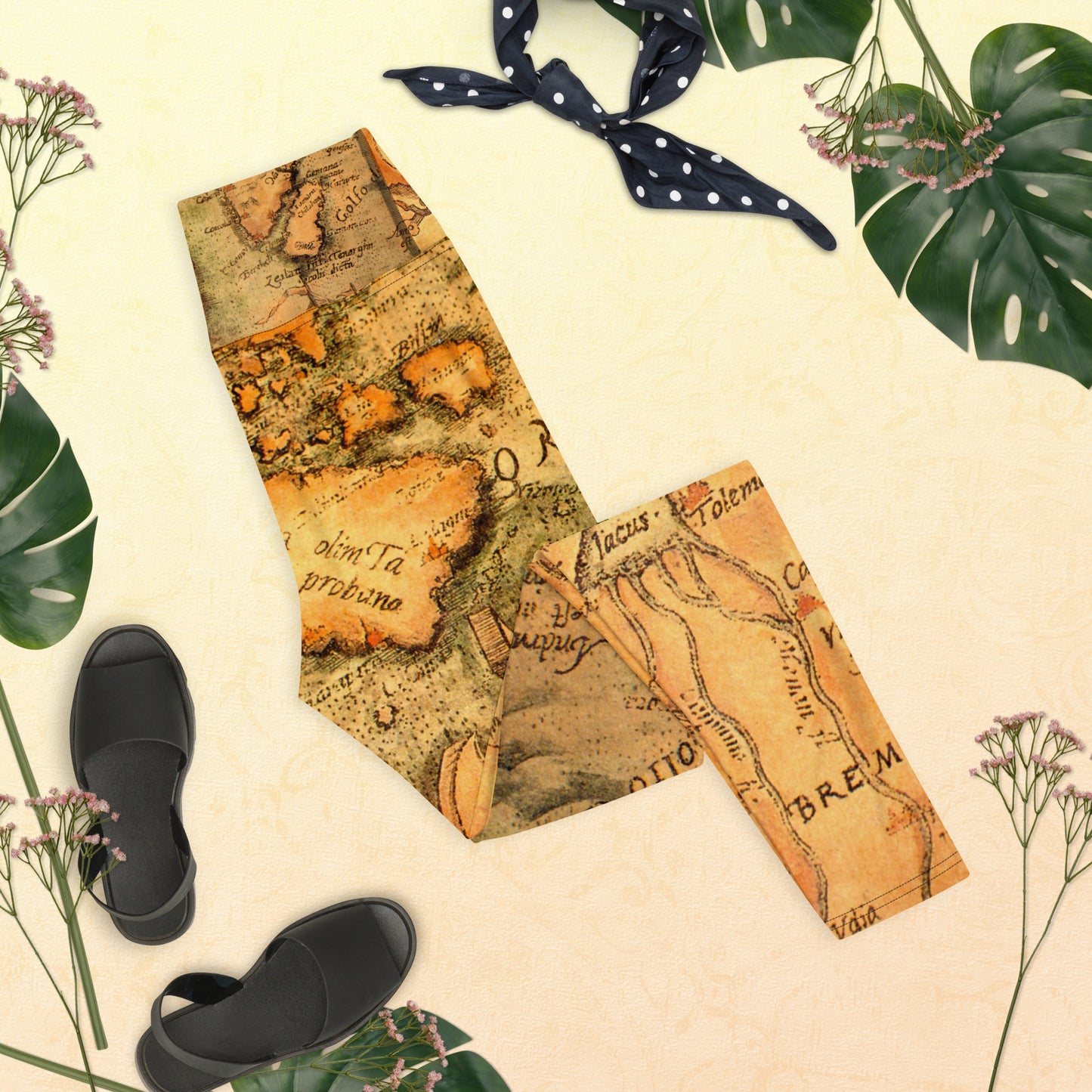 Cartographer's Quest - Women's Leggings