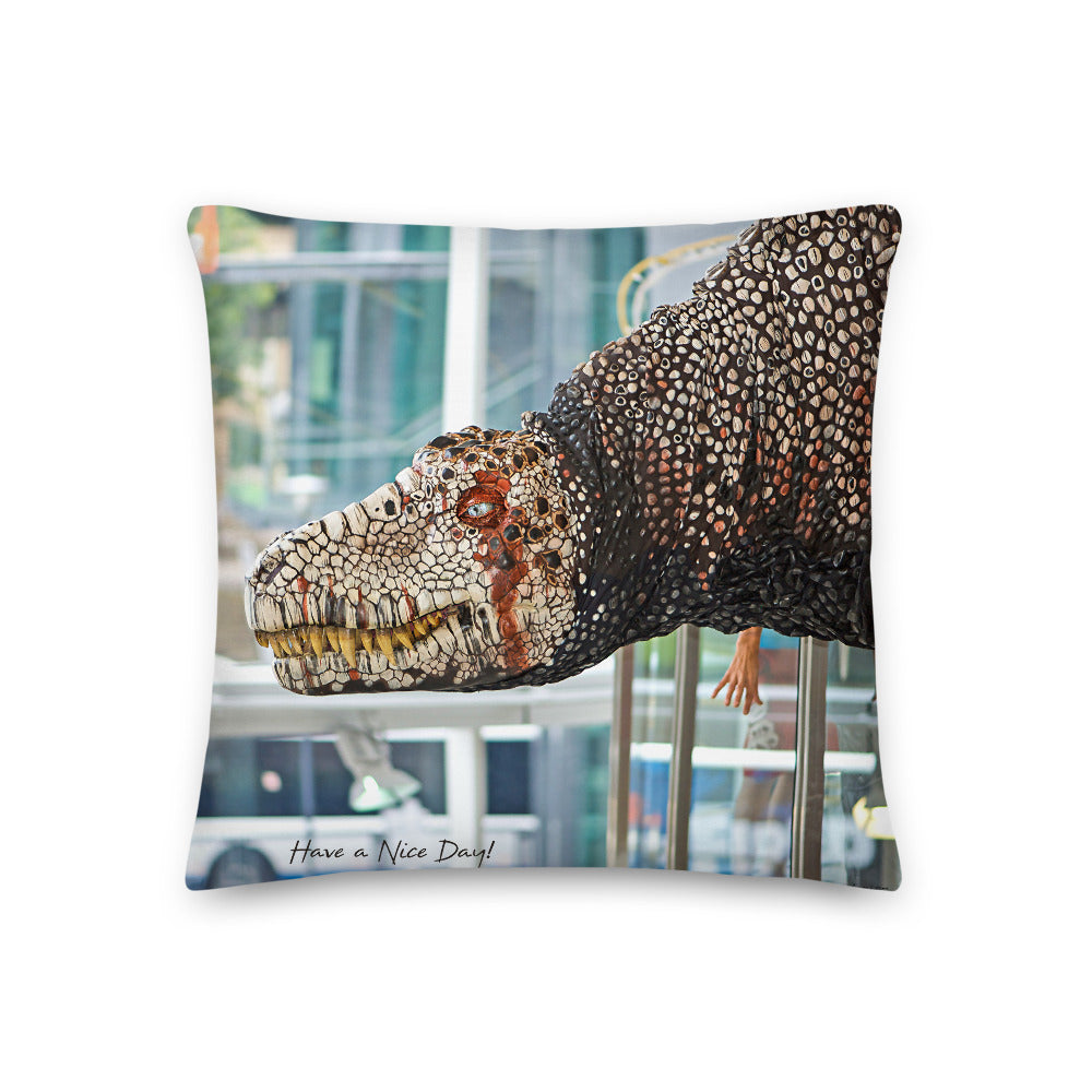 Premium Stuffed Pillow - Have a Nice Day!