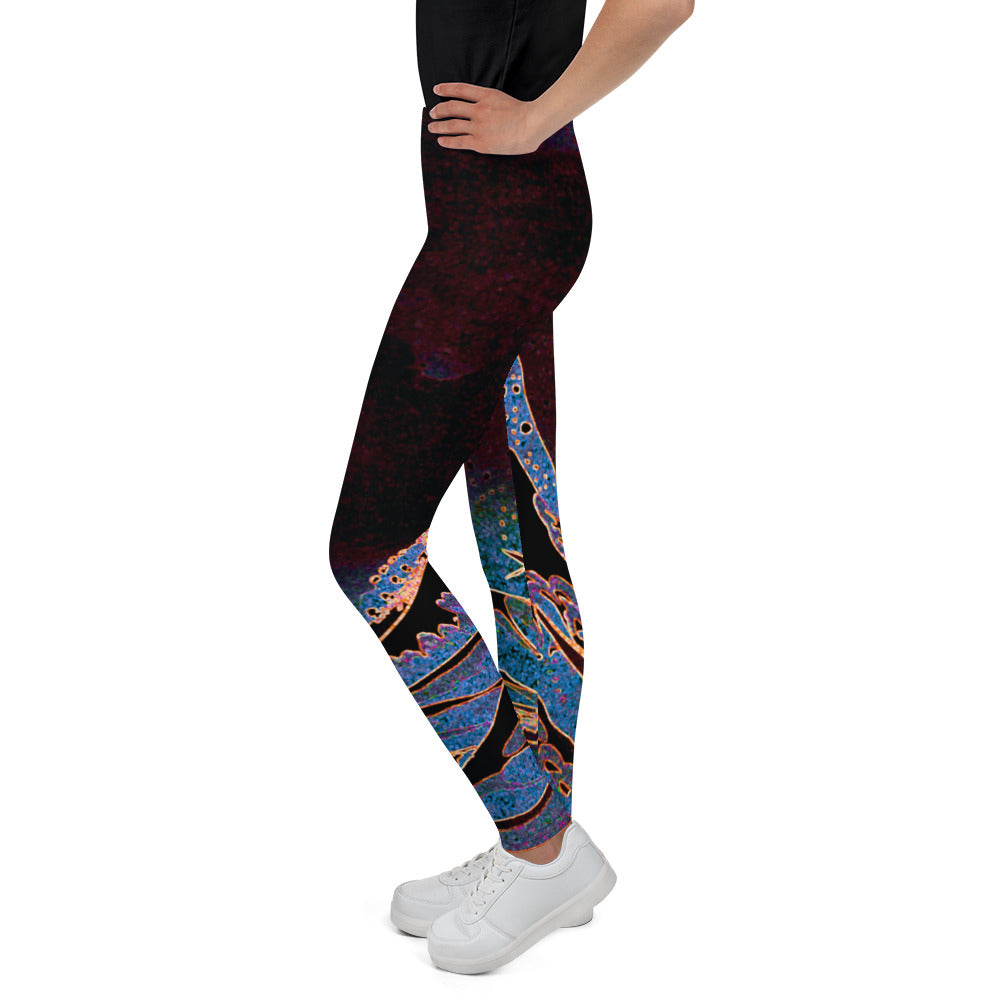 Youth Leggings - Hokusai: The Great Wave of Kanagawa