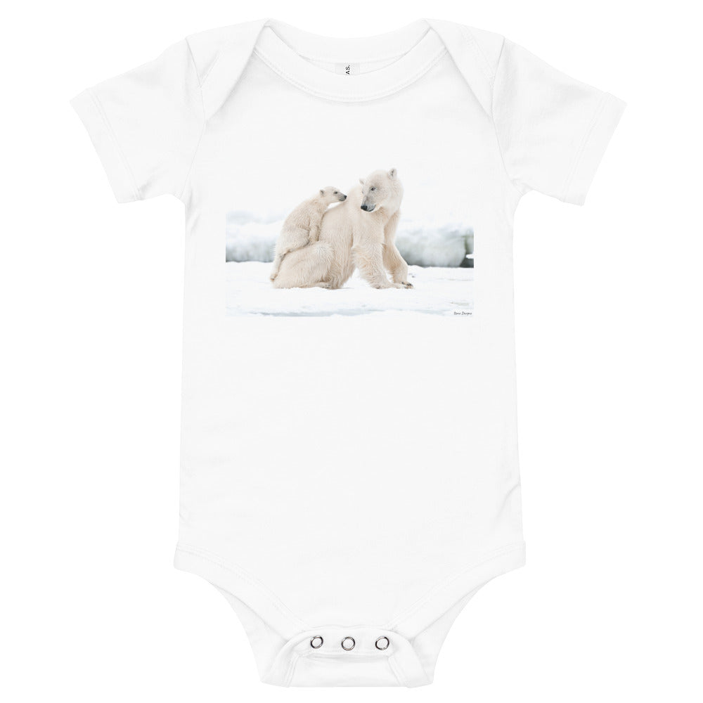 Light Soft Baby Bodysuit - Mom & Cub