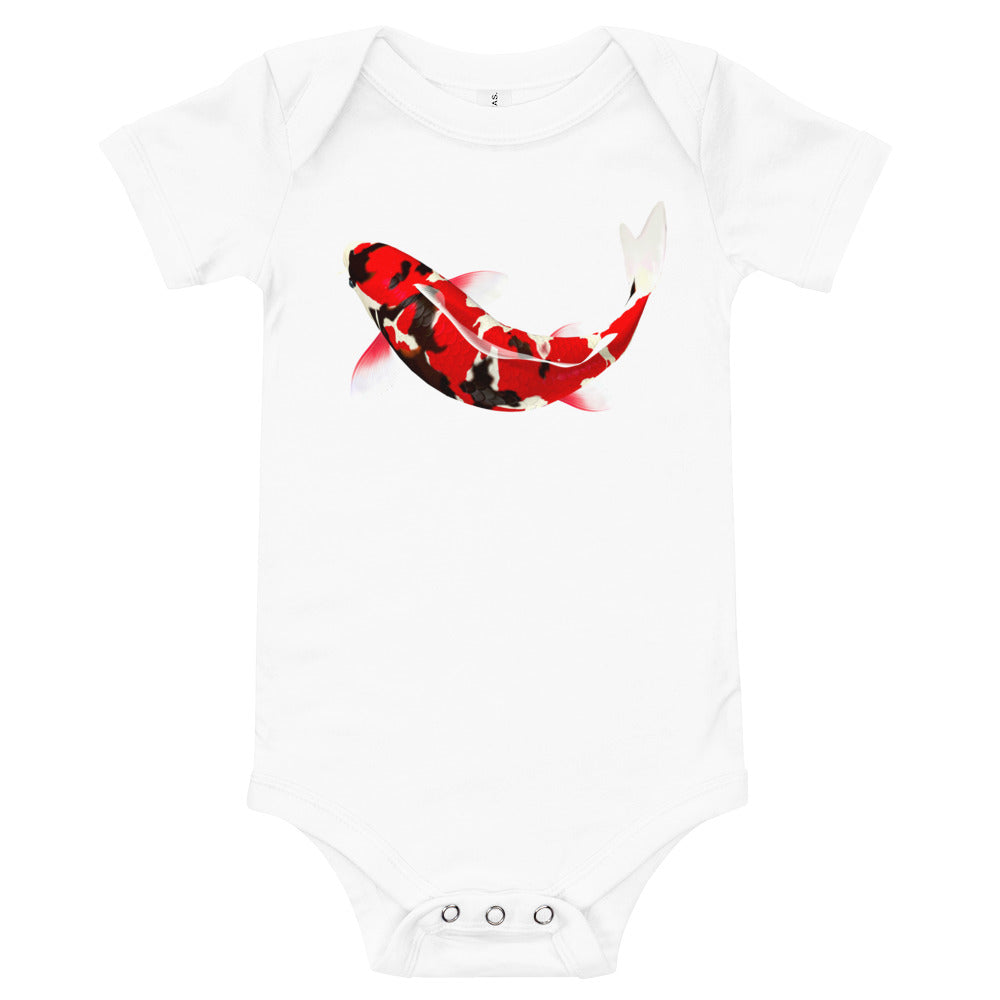 Light Soft Baby Bodysuit - Koi
