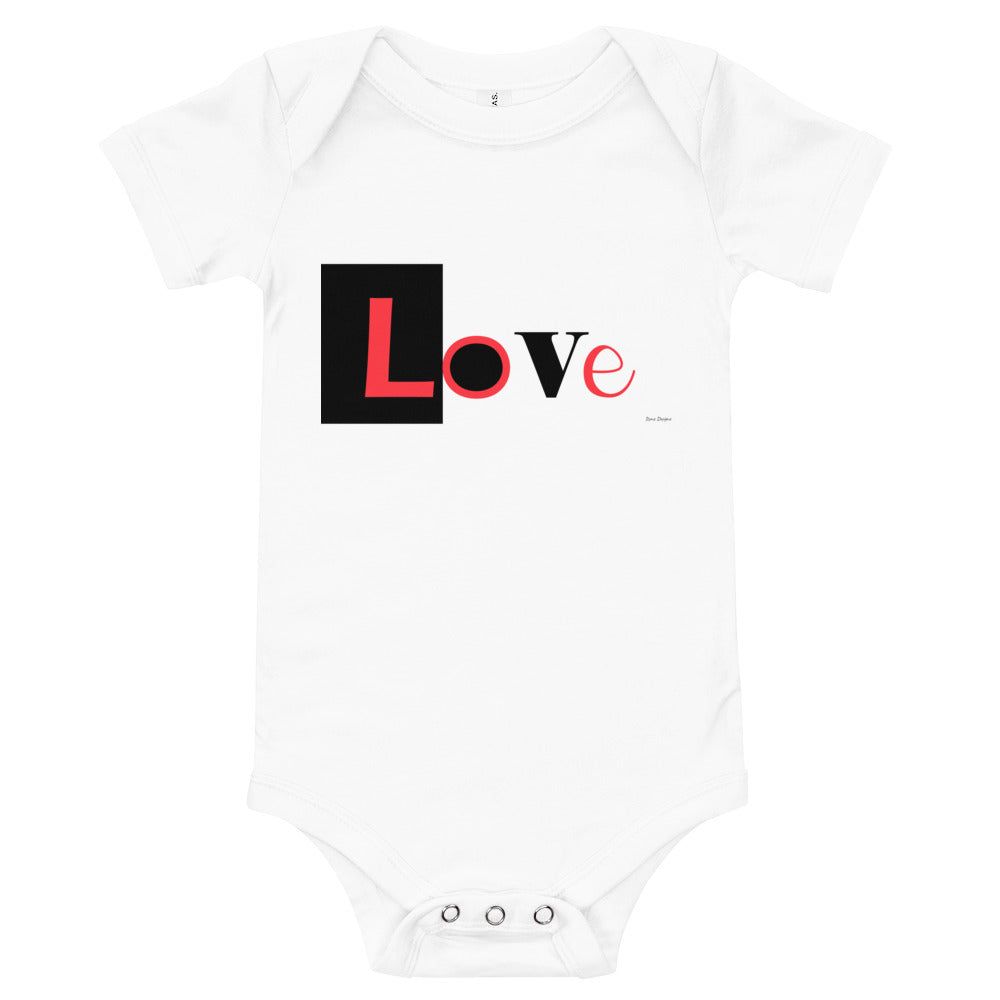 Light Soft Baby Bodysuit - LoVe