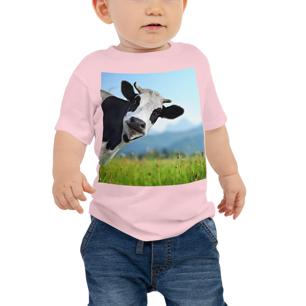 Baby Jersey Tee - Cow