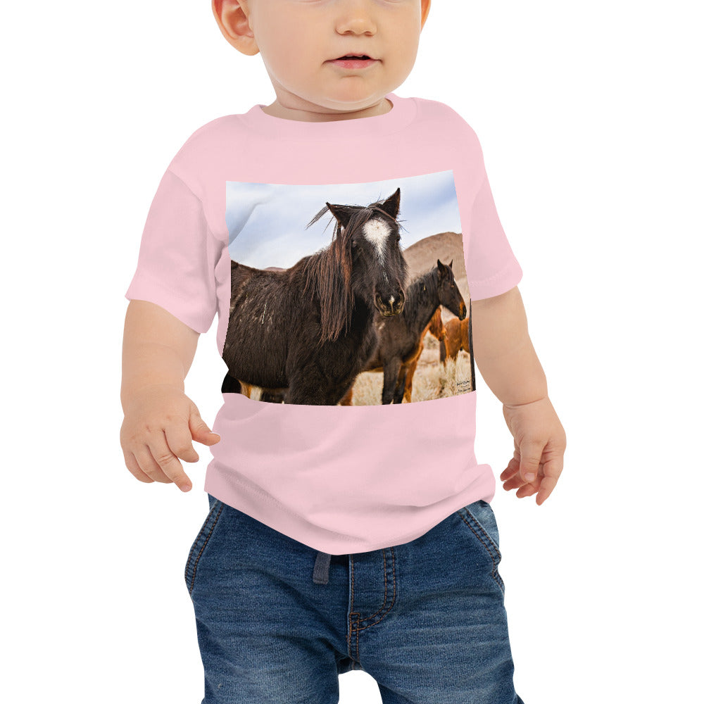 Baby Jersey Tee - Wild Mustangs