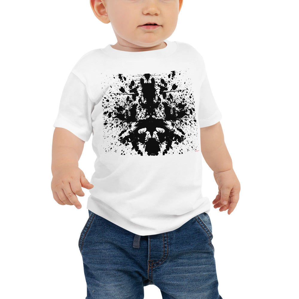 Baby Jersey Tee - Splat...or My Brain Thinking about Space - Time