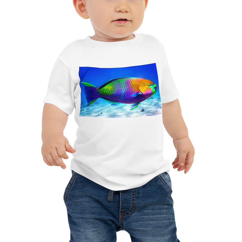 Baby Jersey Tee - Parrot Fish
