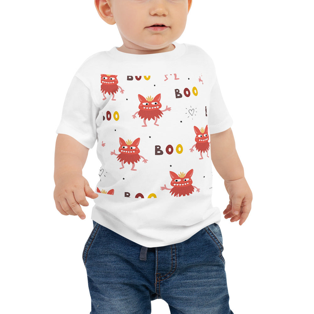 Baby Jersey Tee - Boo!