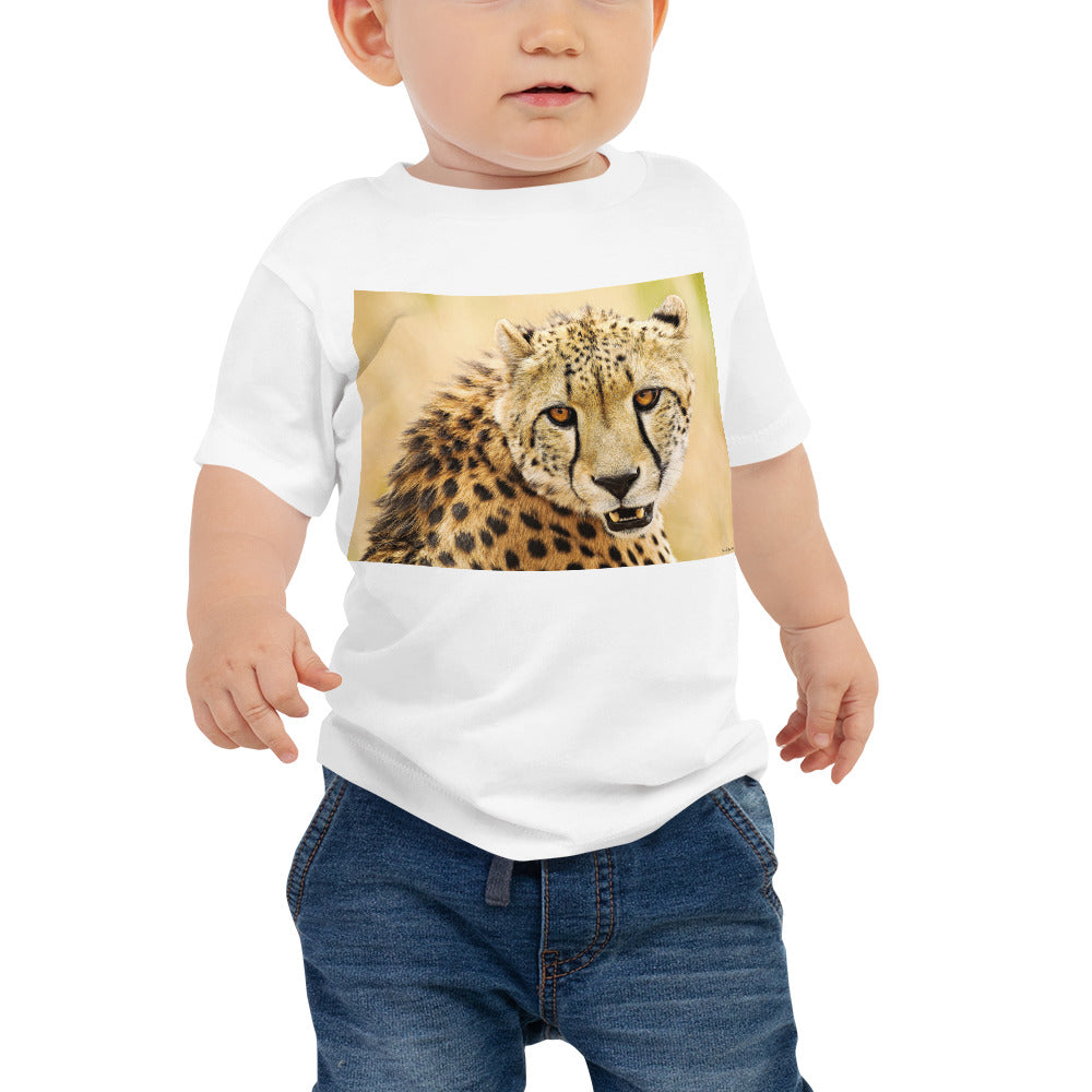 Baby Jersey Tee - Cheetah Fangs