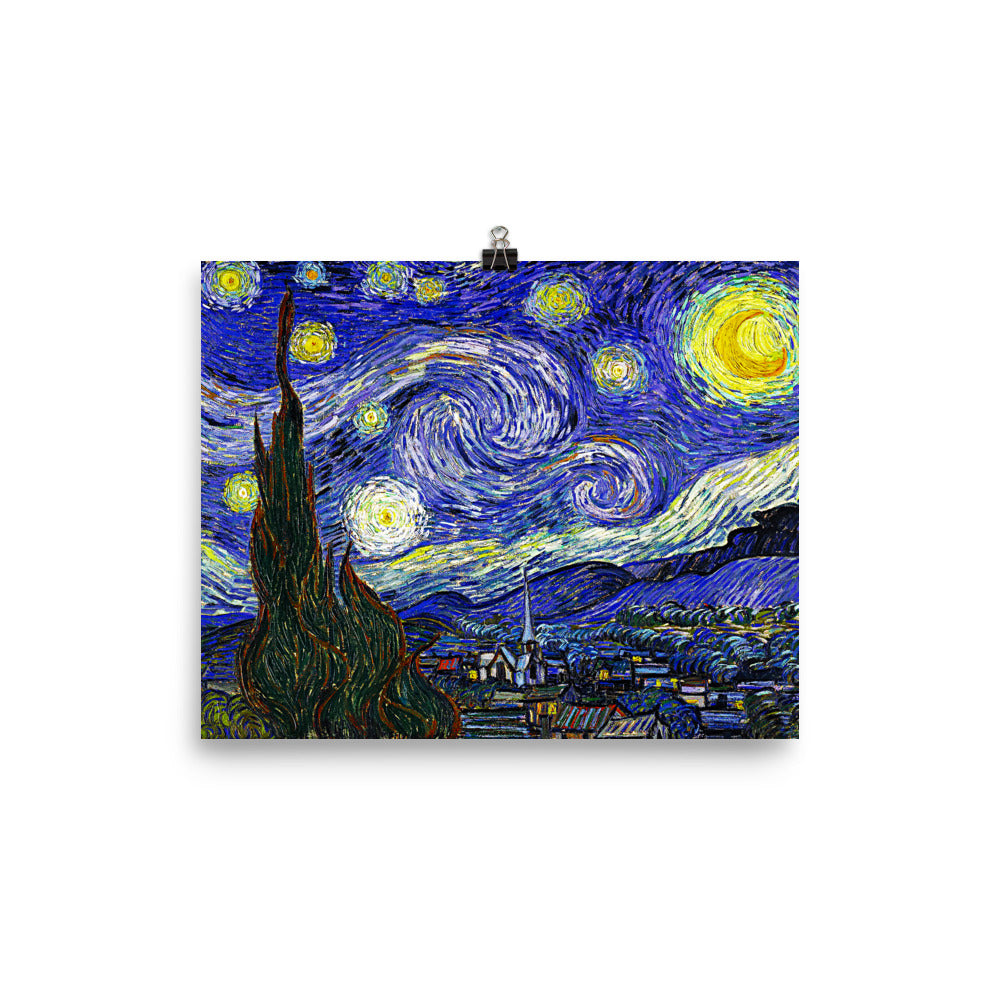 Beautiful Gicleé Poster - van Gogh's "The Starry Night"