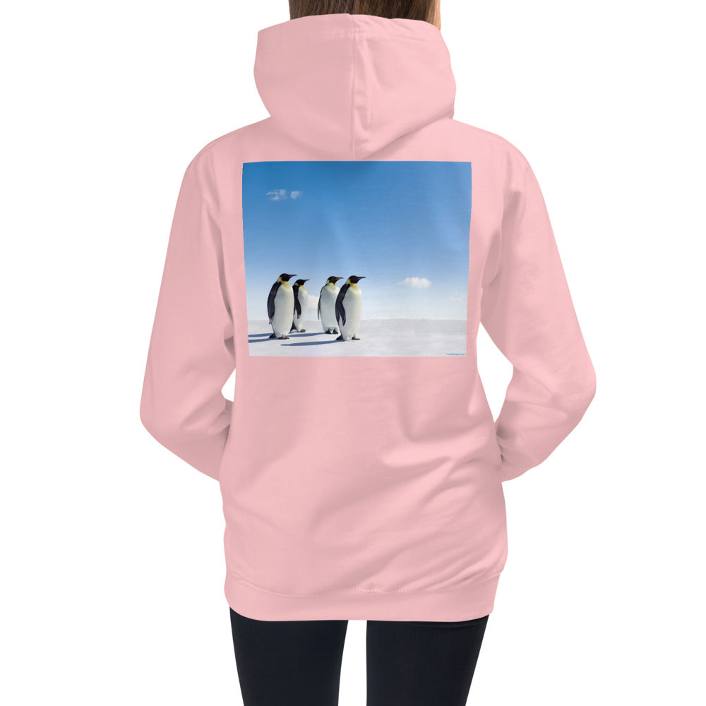Premium Hoodie - BACK Print: The Penguins