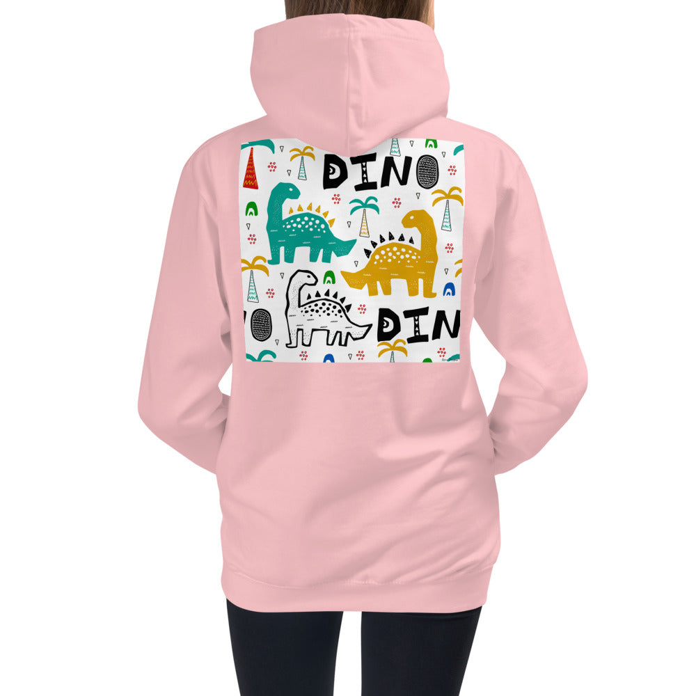 Premium Hoodie - BACK Print: Dinos