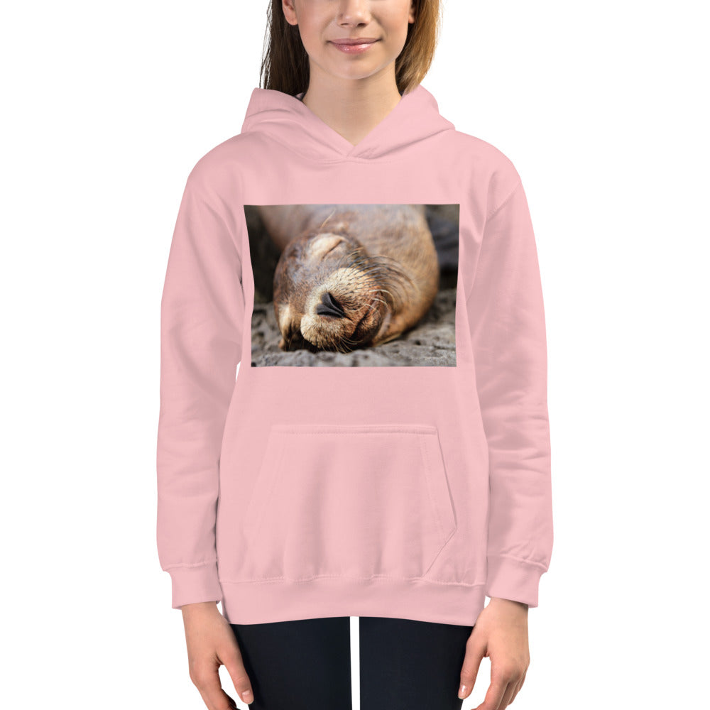 Premium Hoodie - FRONT Print: Snoring Sound