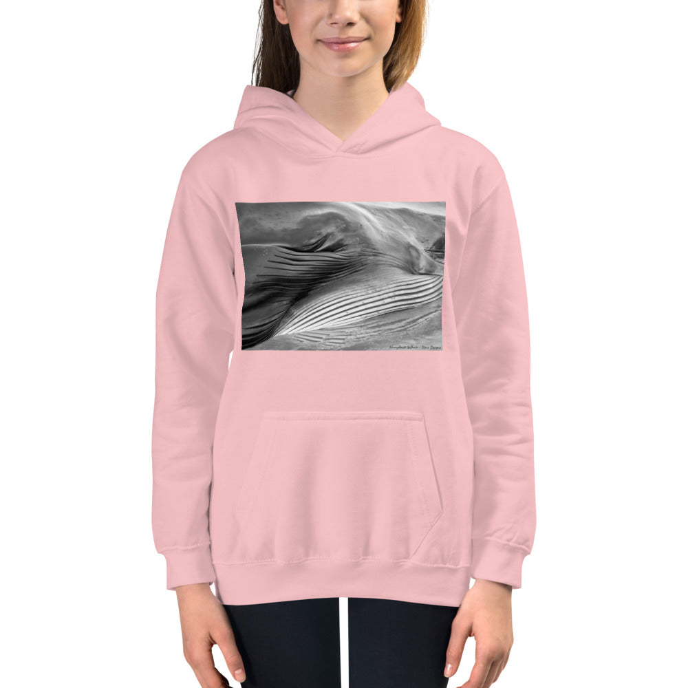 Premium Hoodie - FRONT Print: Eye of a Whale