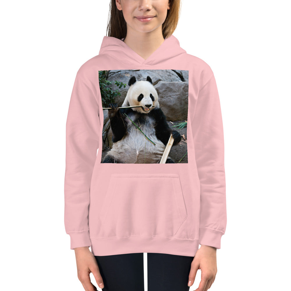 Premium Hoodie - FRONT Print: Bamboo Panda