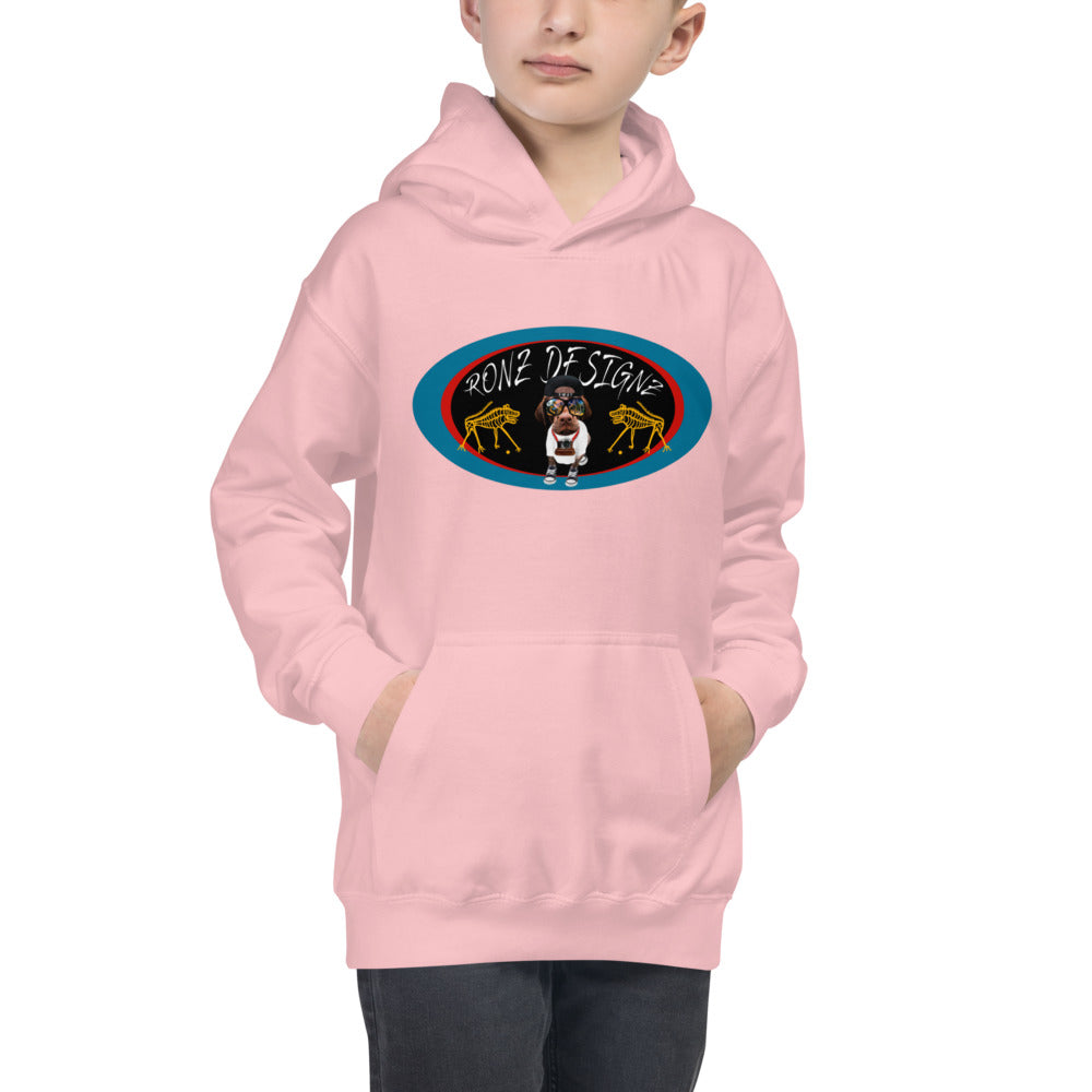 Premium Hoodie - FRONT Print: Ronz Designz SWAT Hat Logo