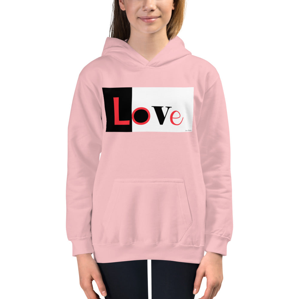 Premium Hoodie - FRONT Print: LoVe