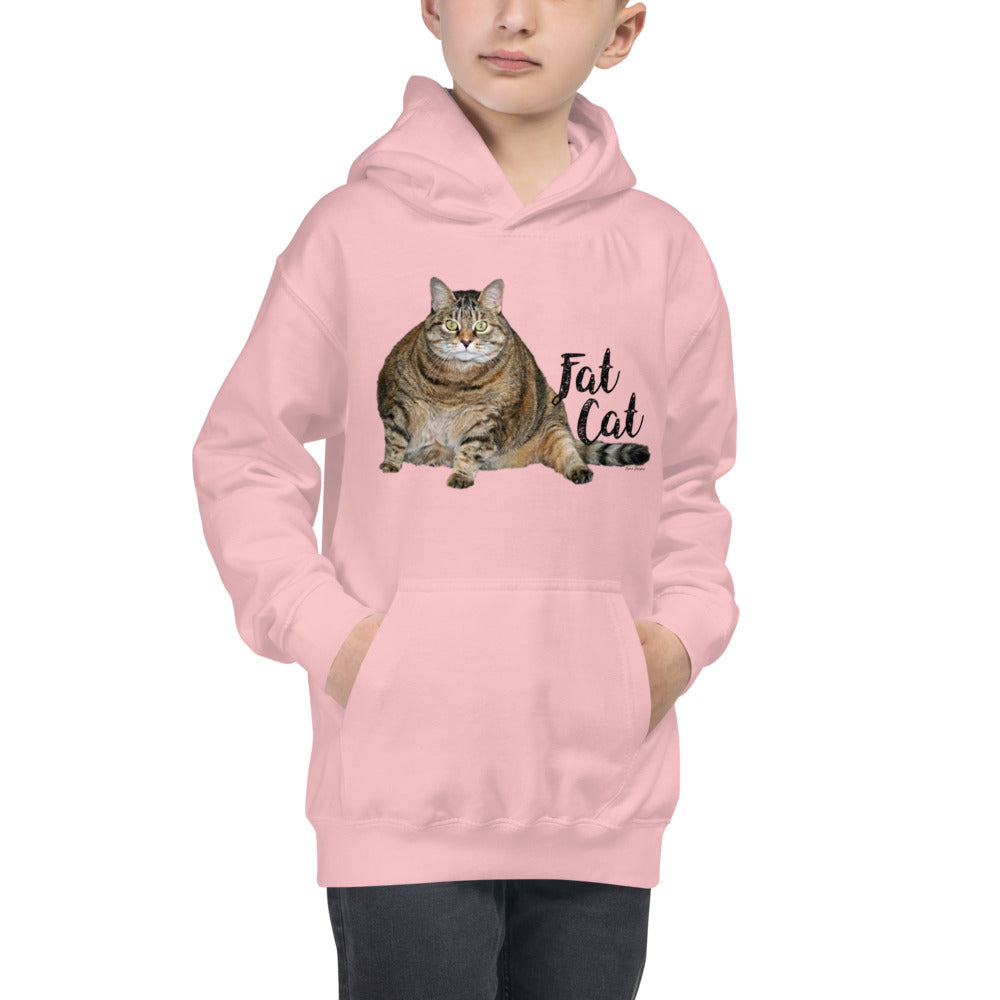 Premium Hoodie - FRONT Print: Fat Cat