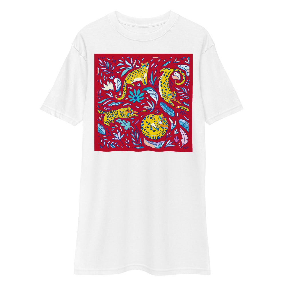 Premium Heavyweight Tee - Silly Tigers