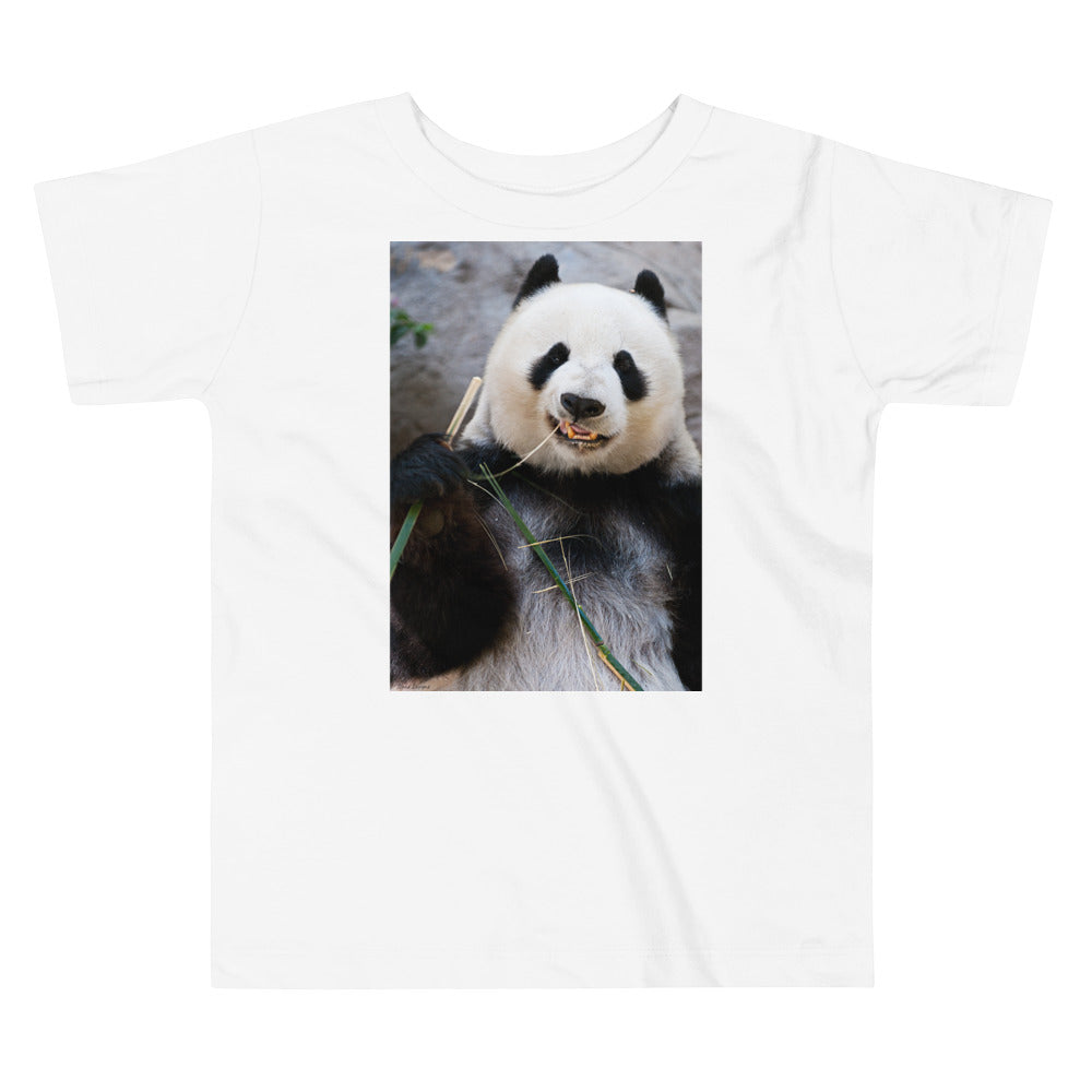 Premium Soft Toddler Tee - Happy Panda