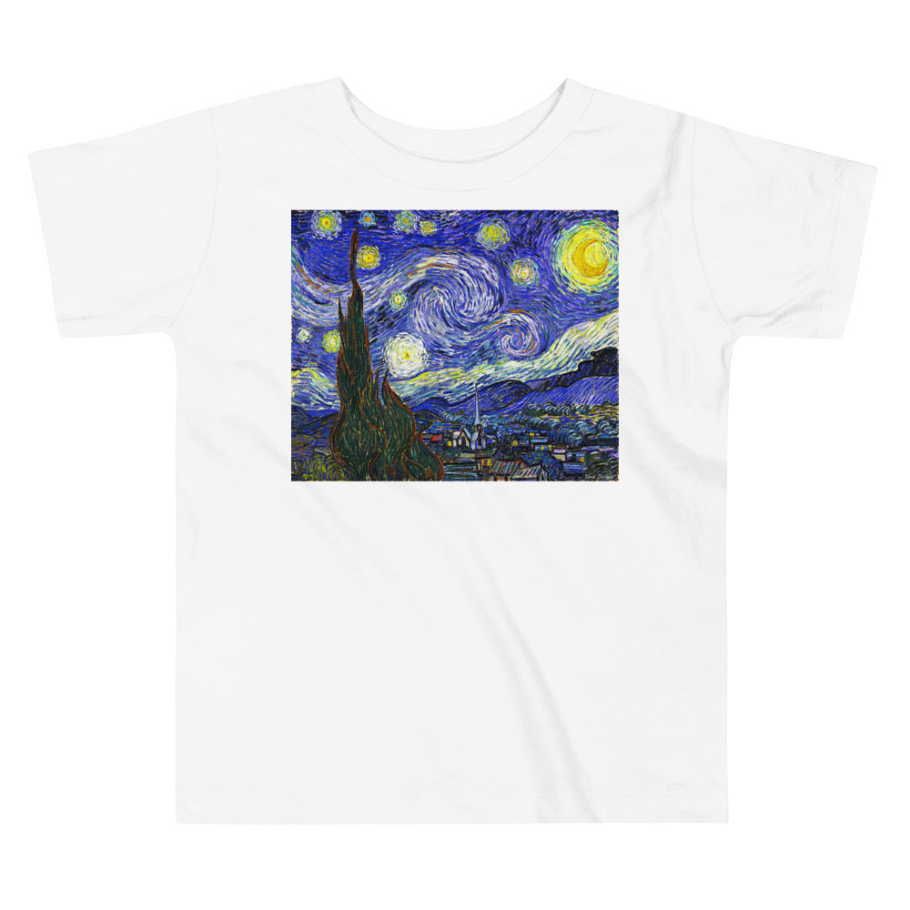 Premium Soft Toddler Tee - van Gogh: Starry Night
