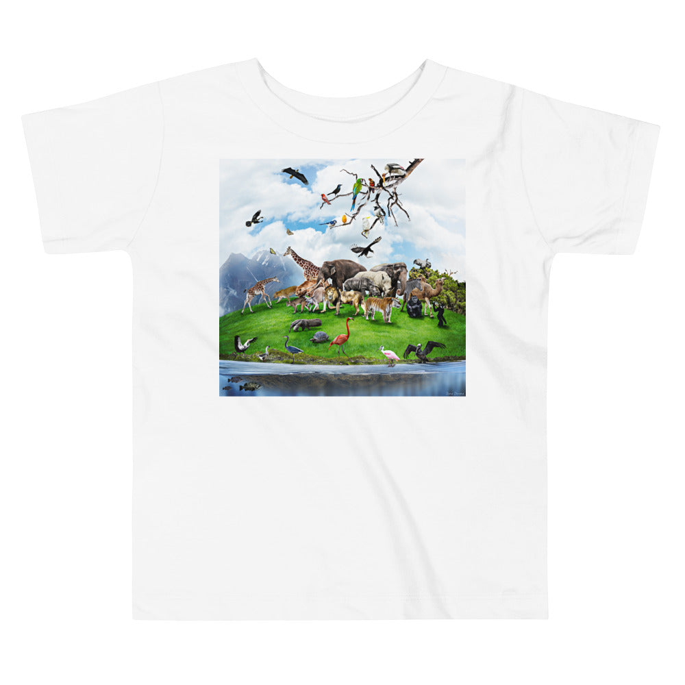 Premium Soft Toddler Tee - Another Bunch of Animals