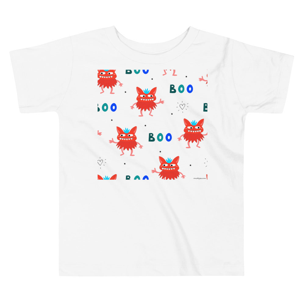 Premium Soft Toddler Tee - Boo!
