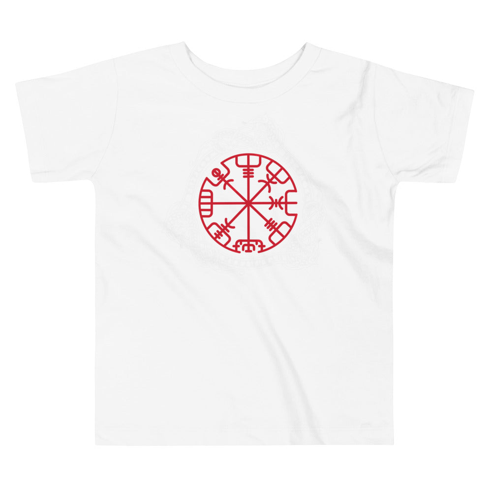 Premium Soft Toddler Tee - Magical Viking Compass