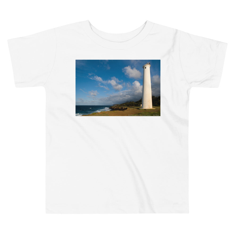 Premium Soft Toddler Tee - North Point Lighthouse, Hawaii, The Big Island