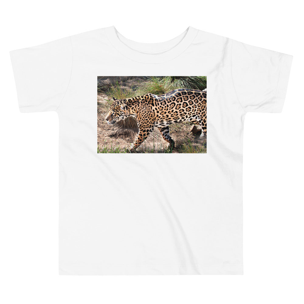 Premium Soft Toddler Tee - Young Leopard