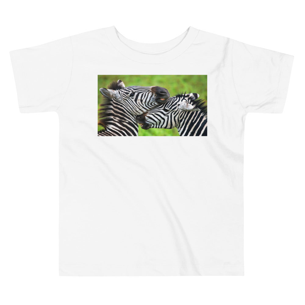 Premium Soft Toddler Tee - Zebra FRiends