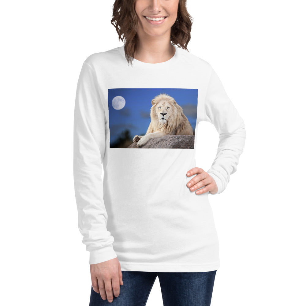 Premium Long Sleeve - Lion in Moonlight
