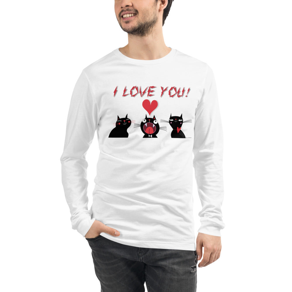 Premium Long Sleeve - I Love You!