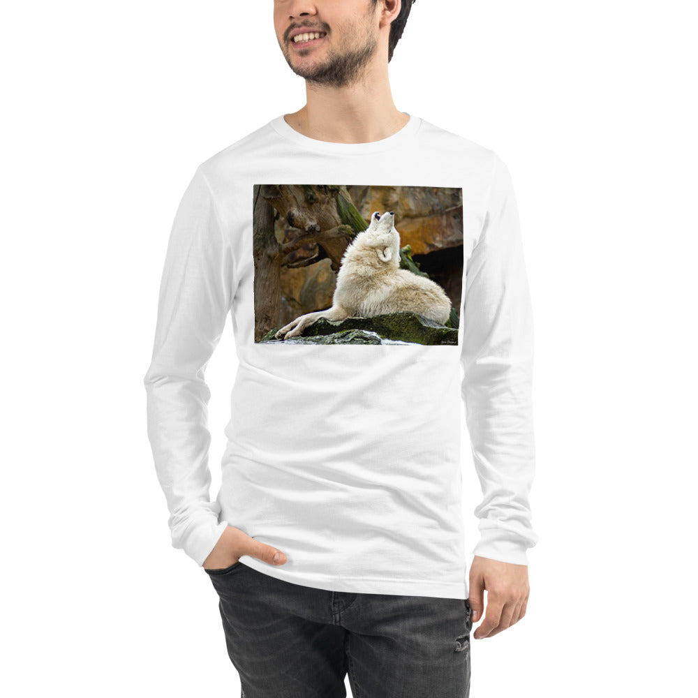 Premium Long Sleeve - Howling Wolf