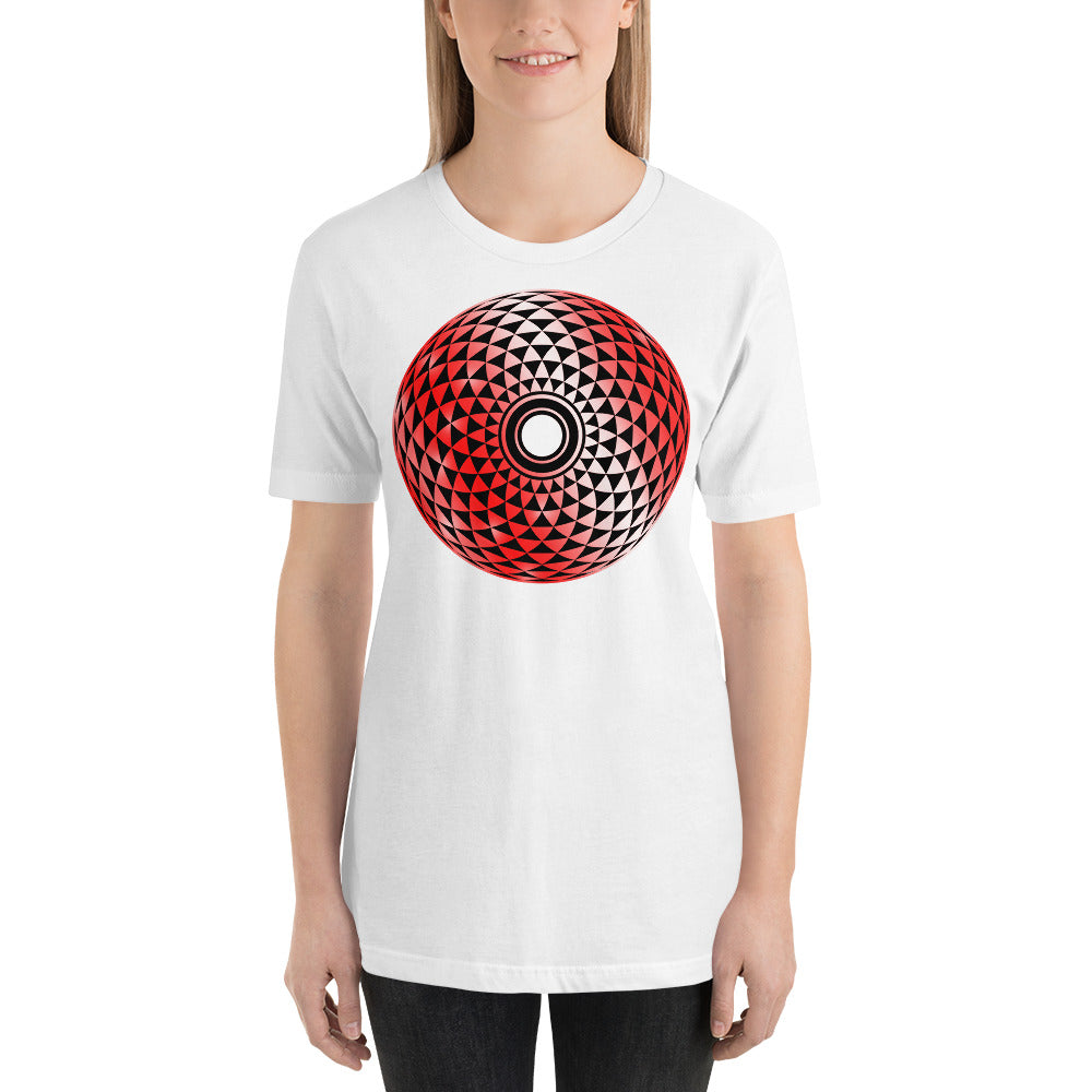 Classic Crew Neck Tee - Red Eye - Ronz-Design-Unique-Apparel