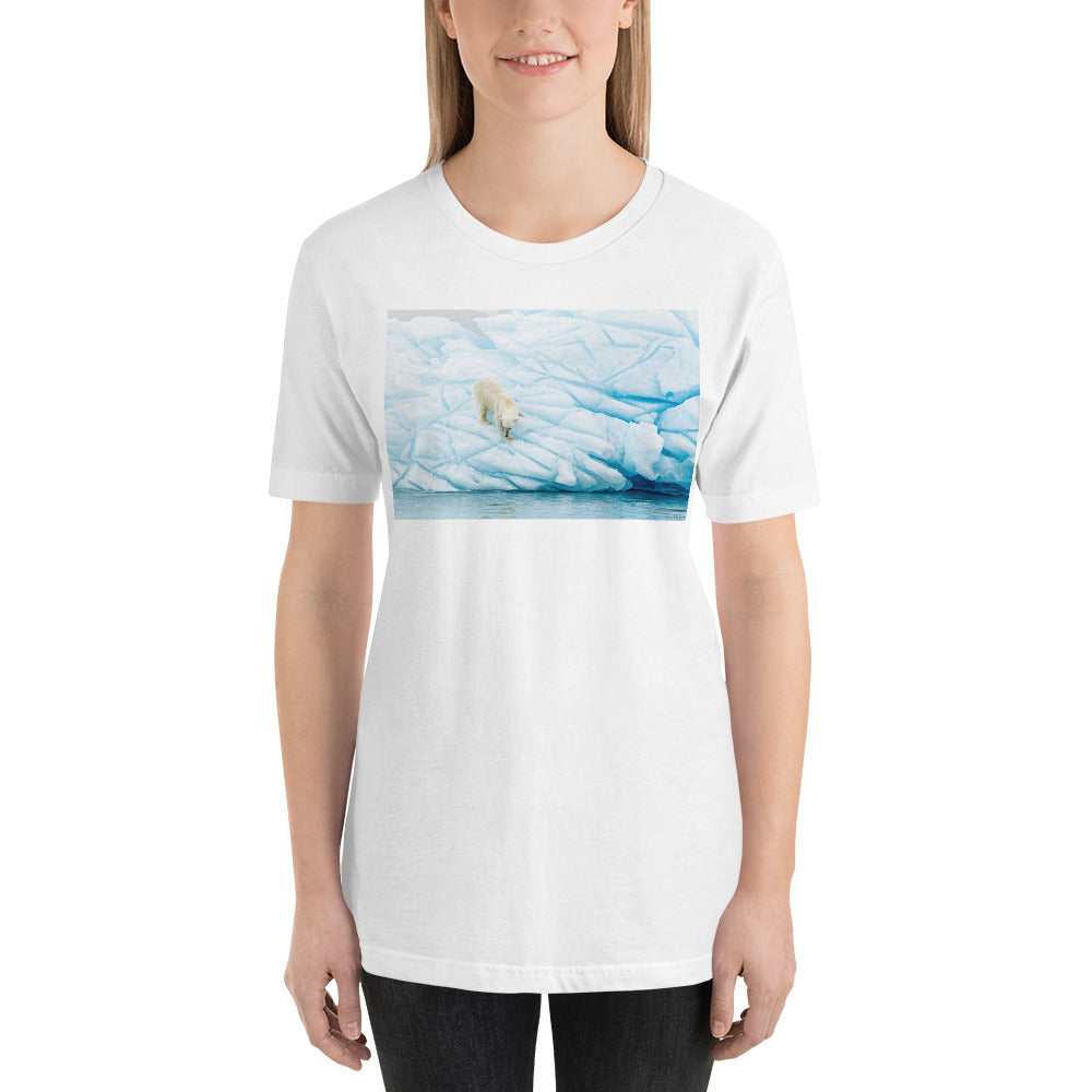 Classic Crew Neck Tee - Polar Hunter - Ronz-Design-Unique-Apparel