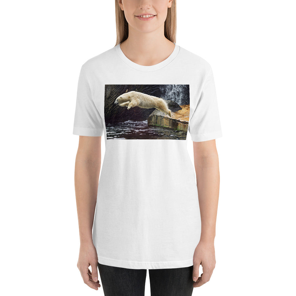 Classic Crew Neck Tee - Scores 10 on This Dive - Ronz-Design-Unique-Apparel