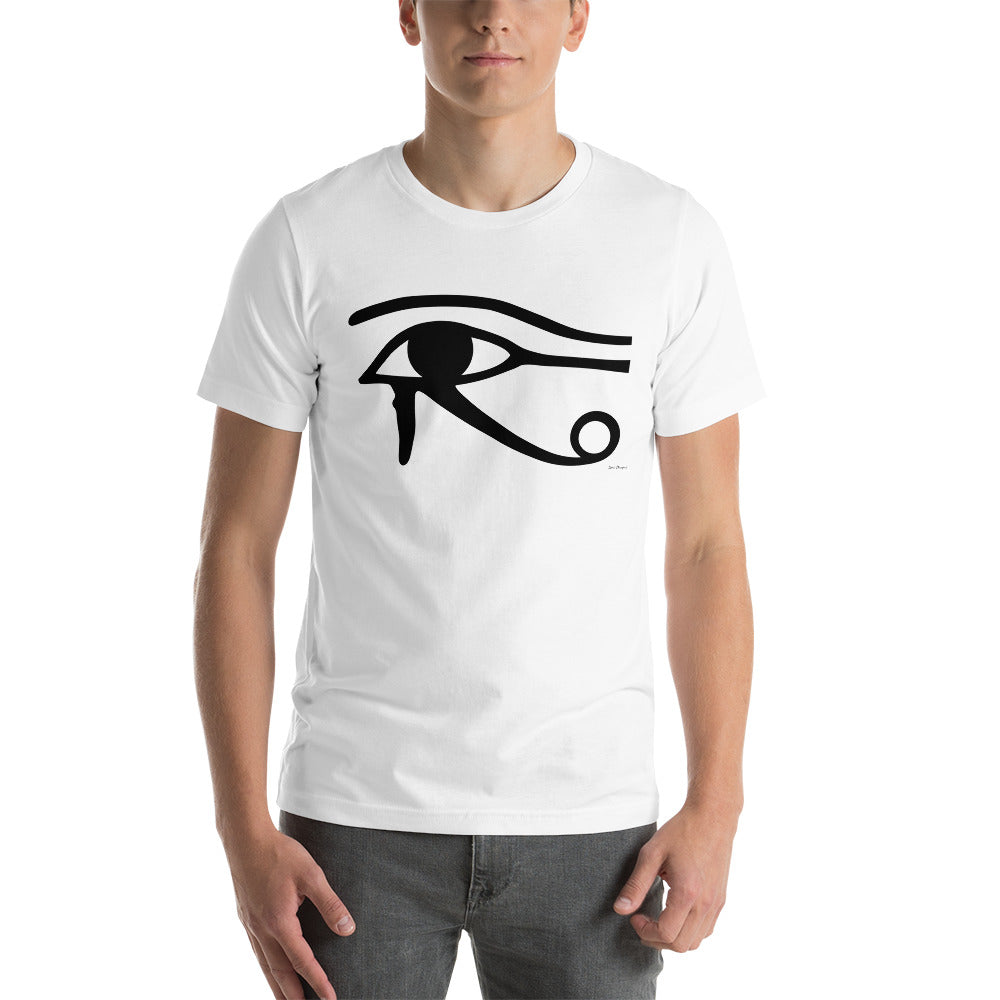 Classic Crew Neck Tee - Eye of Horus - Ronz-Design-Unique-Apparel