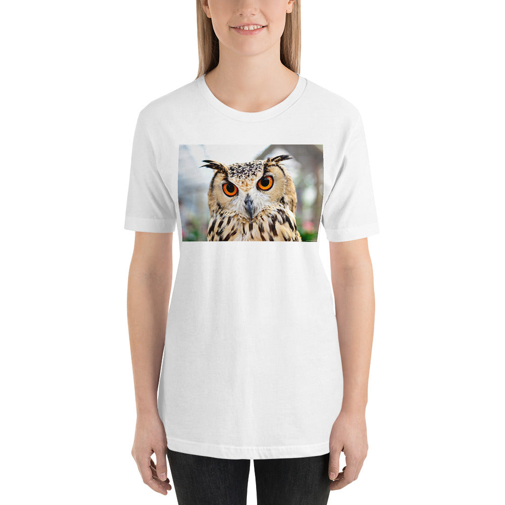 Everyday Elegant Tee - Orange Eyed Hooter