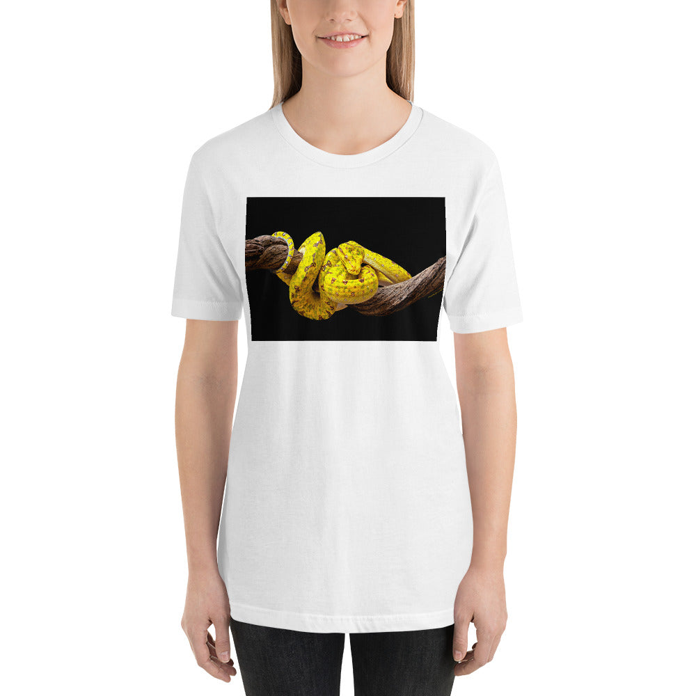 Everyday Elegant Tee - Yellow Tree Python
