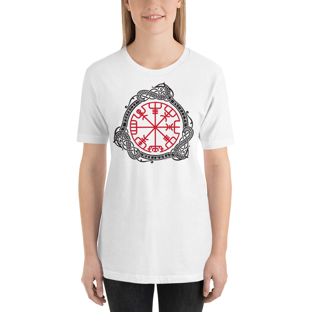 Everyday Elegant Tee - Magical Norse Runic Compass