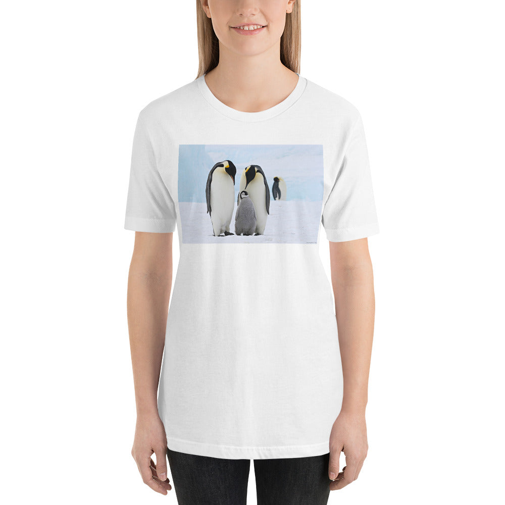 Everyday Elegant Tee - Penguin Family