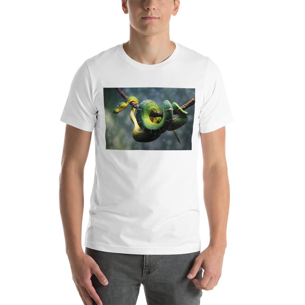 Premium Soft Crew Neck - Green Tree Python