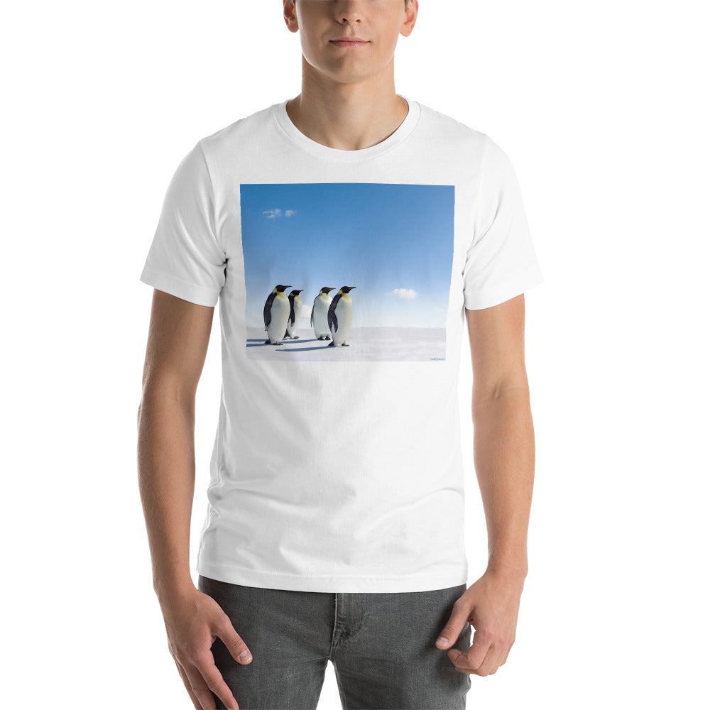 Premium Soft Crew Neck - Emperor Penguins Out for a Stroll