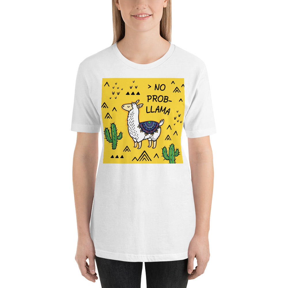 Everyday Elegant Tee - NO PROB-LLAMA
