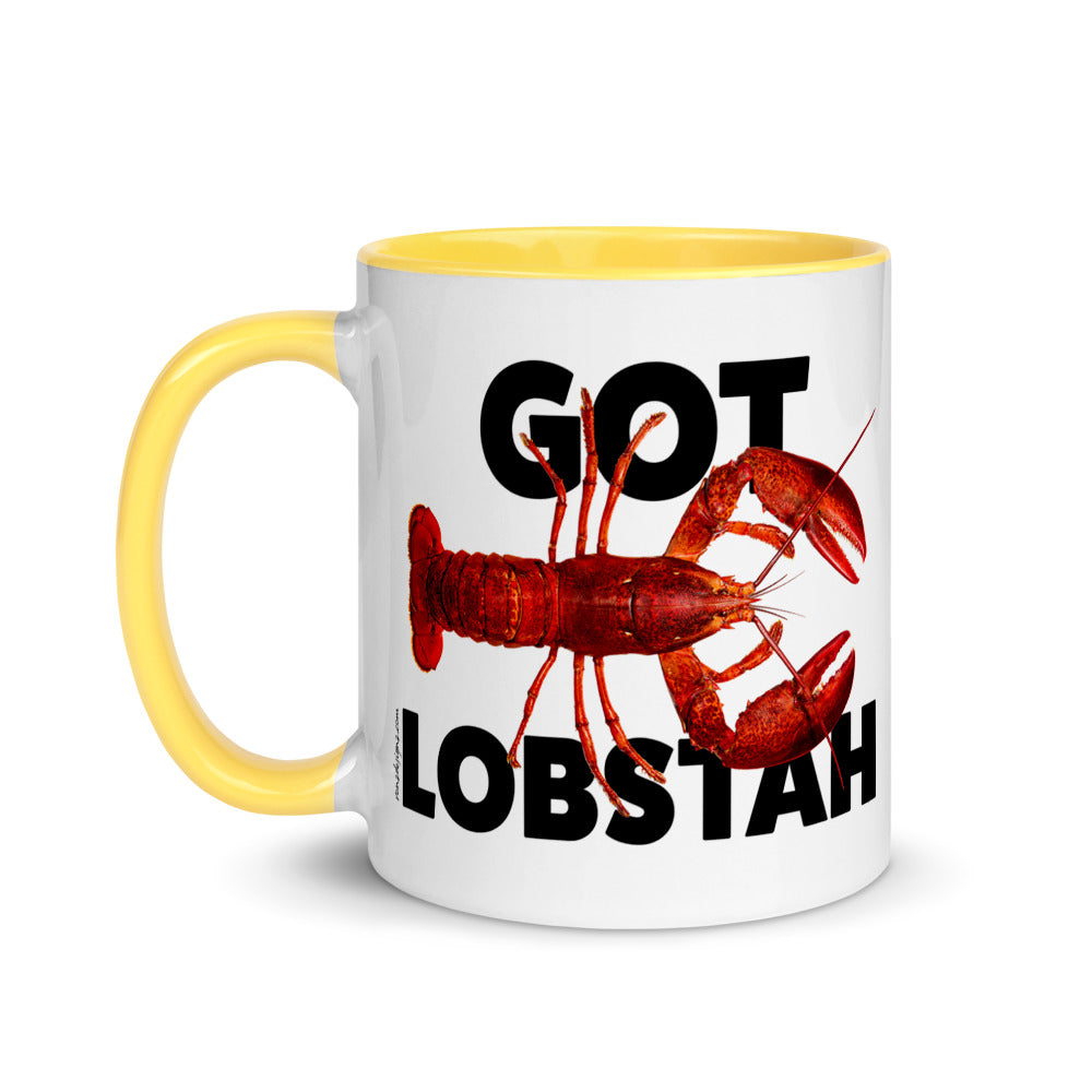 Color Inside 11oz Ceramic Mug - Got Lobstah!