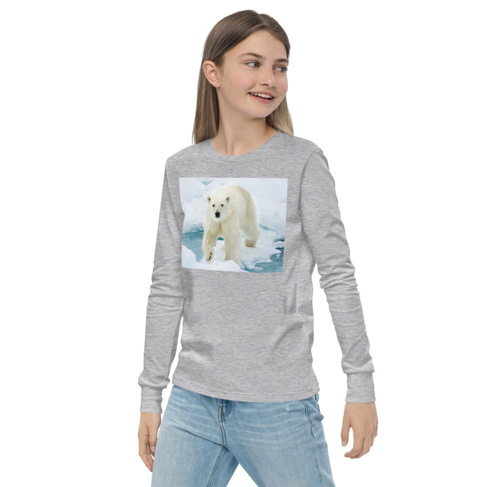 Premium Soft Long Sleeve - Polar Bear on Ice