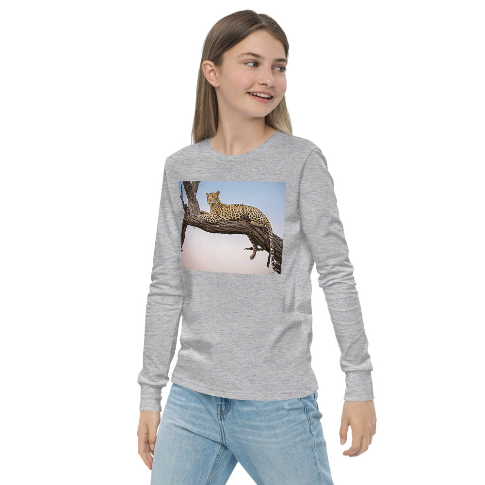 Premium Soft Long Sleeve - Leopard Sunset