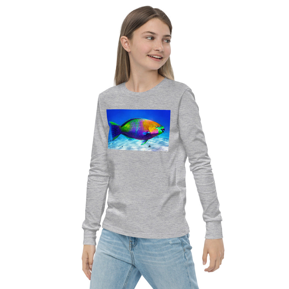 Premium Soft Long Sleeve - Parrot Fish