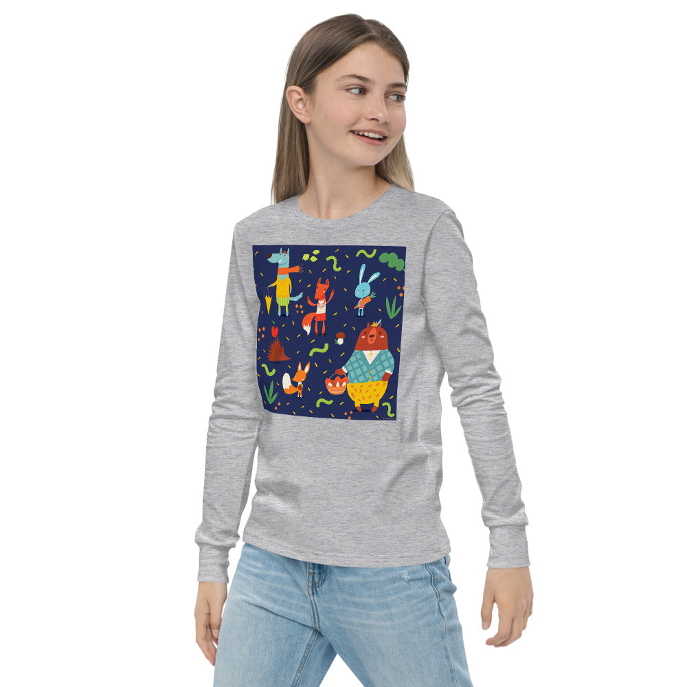 Premium Soft Long Sleeve - Fancy Bear & Friends